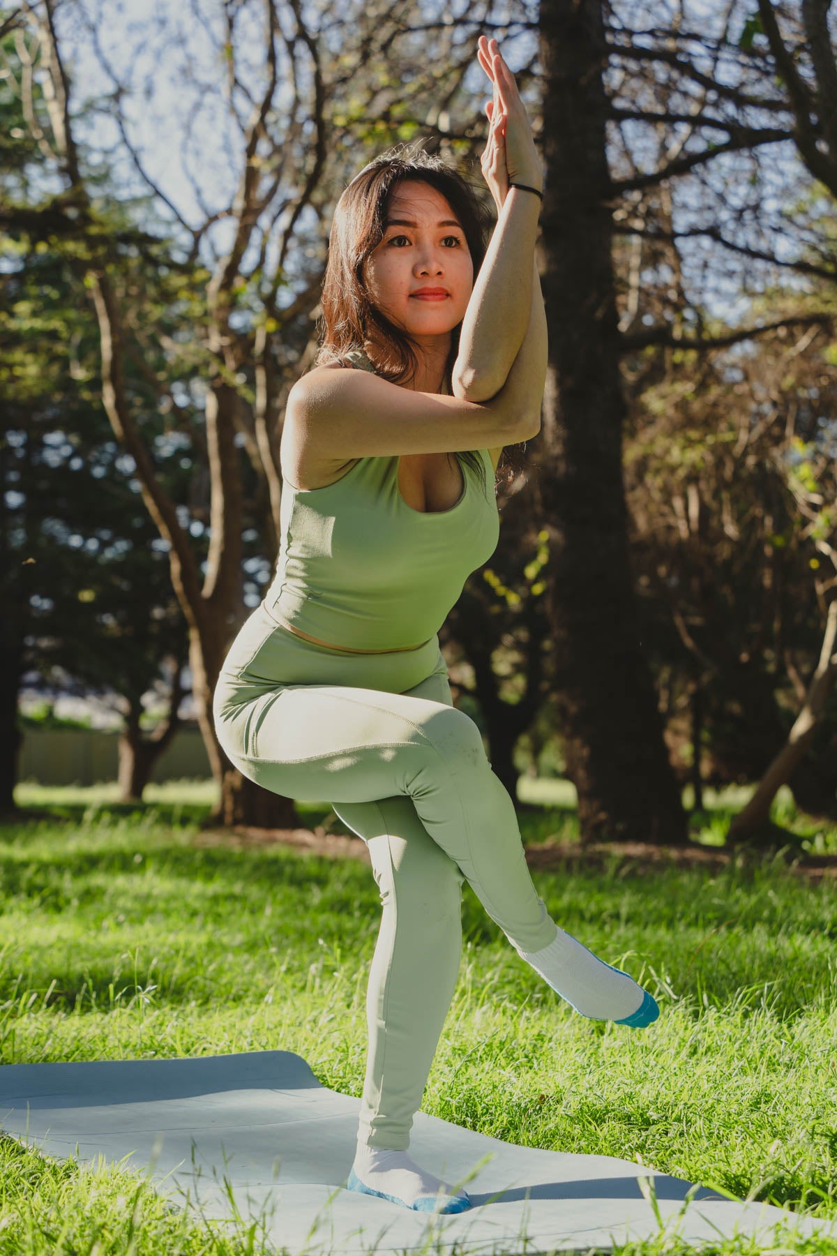 Izzy high impact Leggings Pistachio green XS S M L XL