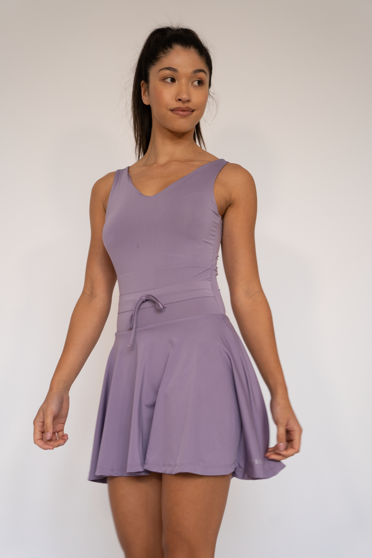 Jadine Flare Dress Heirloom lilac XS S M L XL