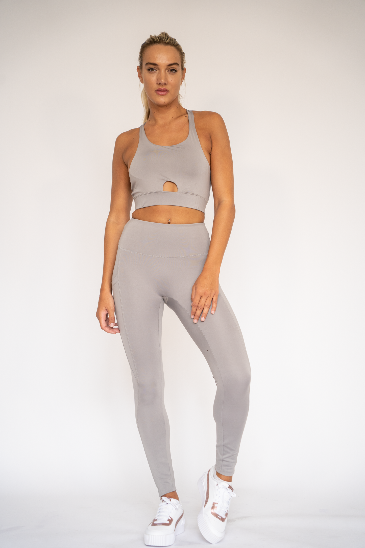 Izzy high impact Leggings ultimate grey XS S M L XL