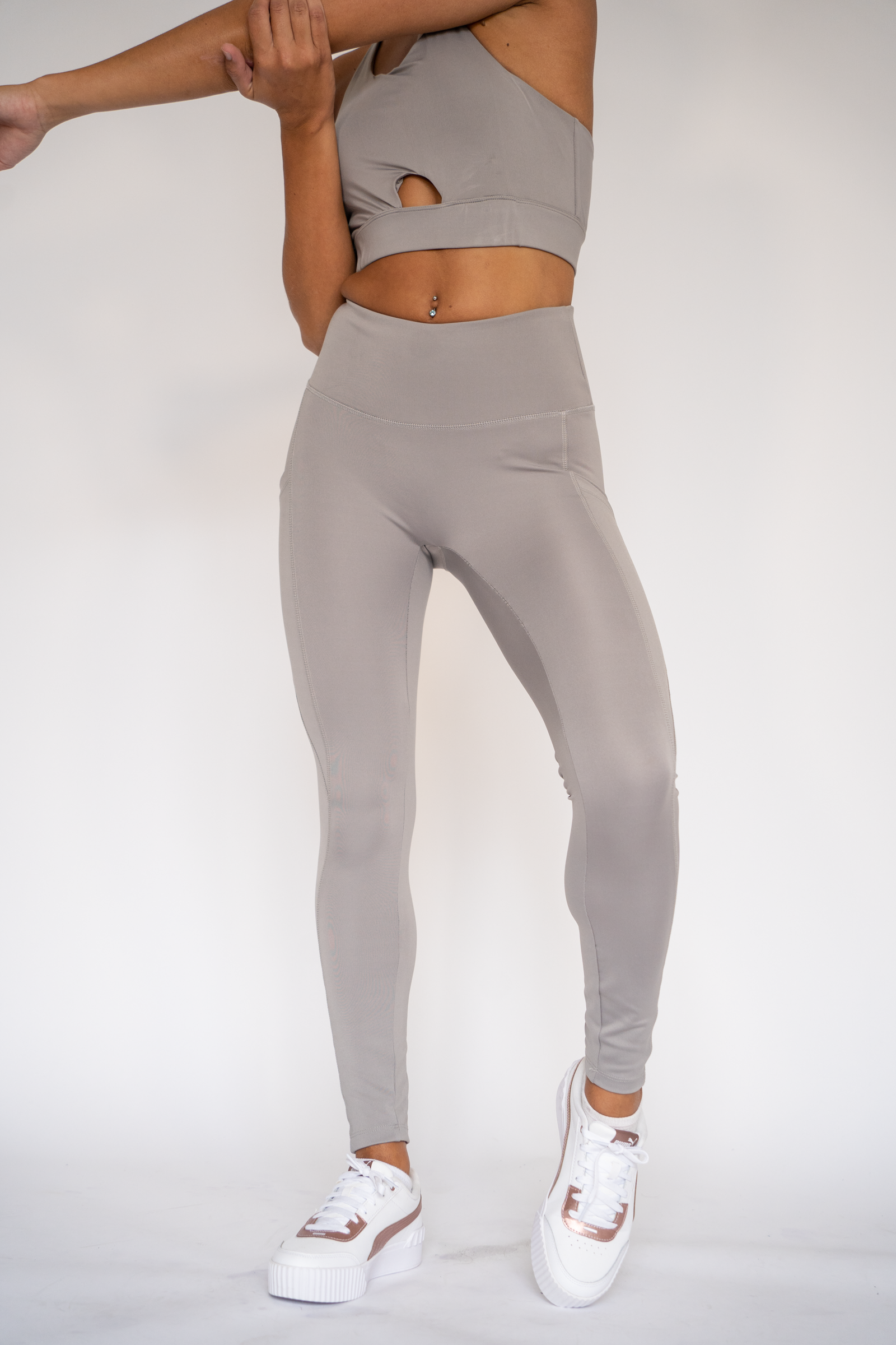 Izzy high impact Leggings ultimate grey XS S M L XL