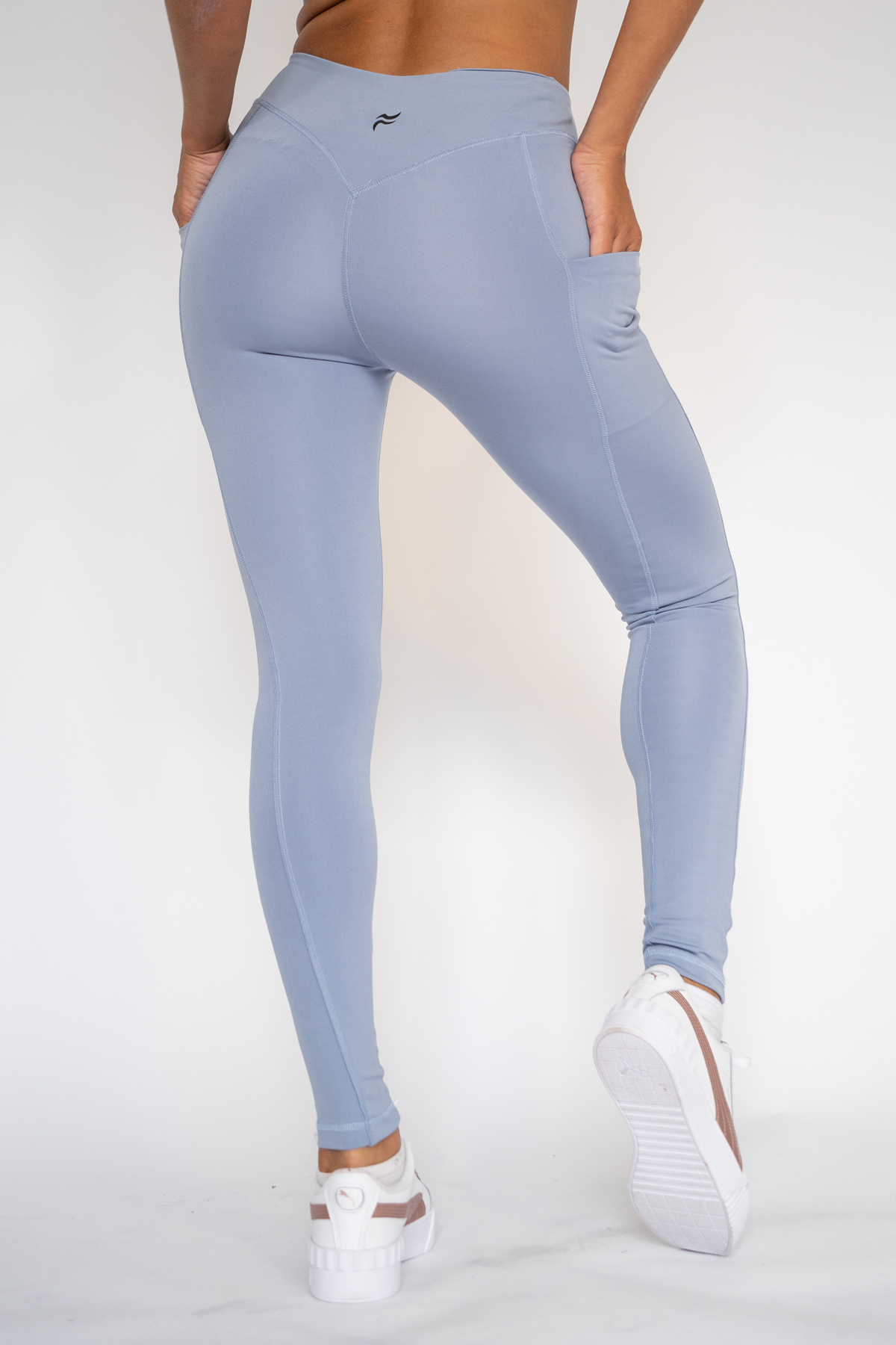 Kiara Crossover Leggings light blue XS S M L XL