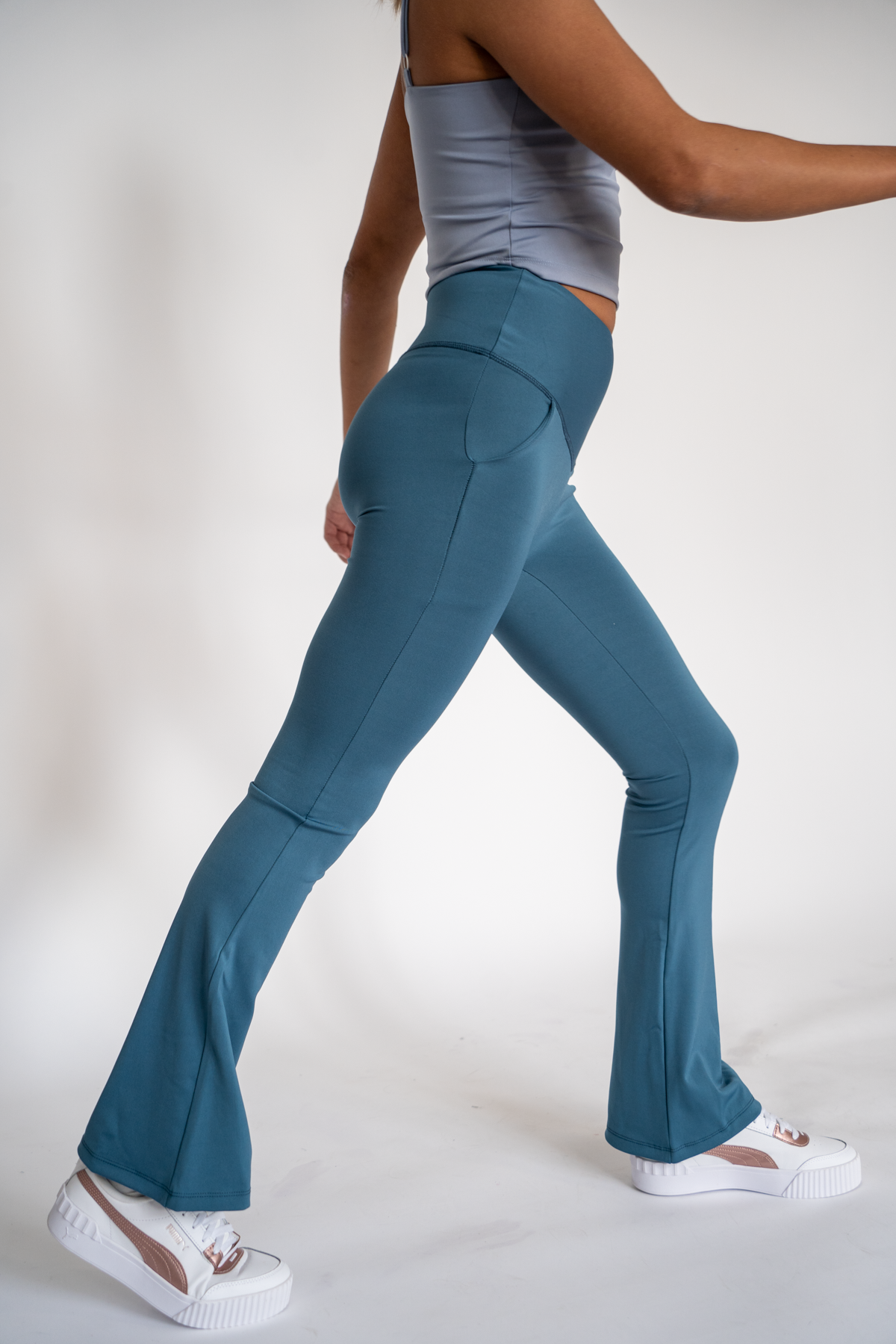 Mia Flare Leggings captain blue XS S M L XL