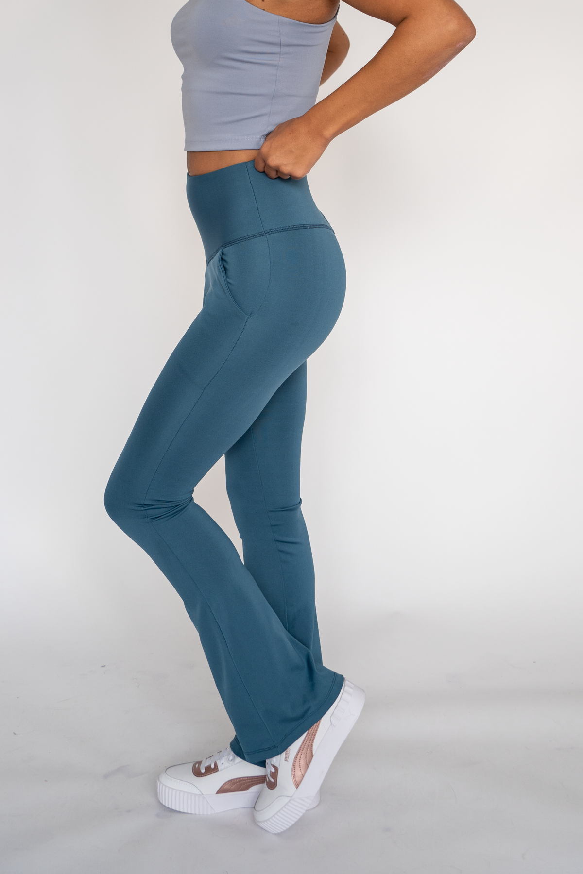 Mia Flare Leggings captain blue XS S M L XL