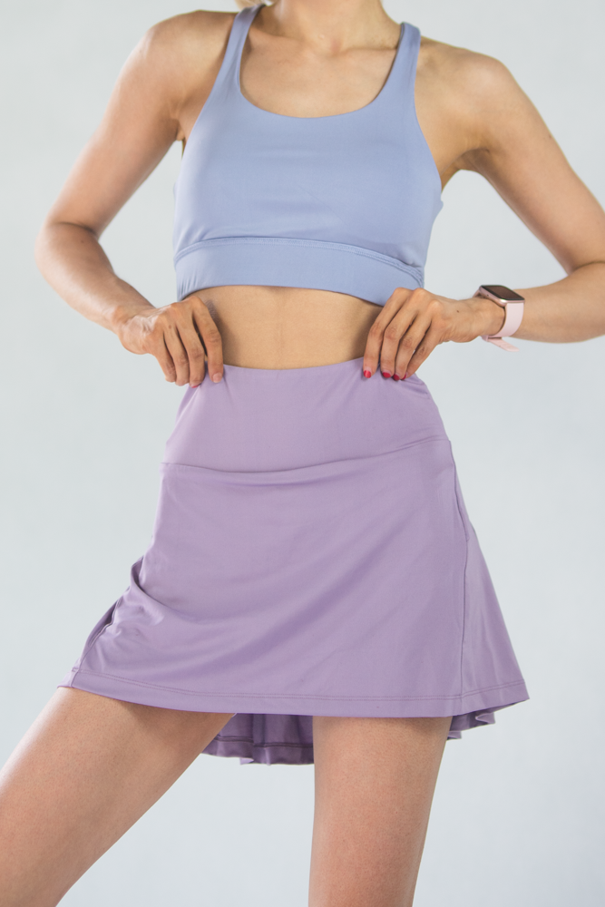 Flora Pleated Skorts Heirloom lilac XS S M L XL