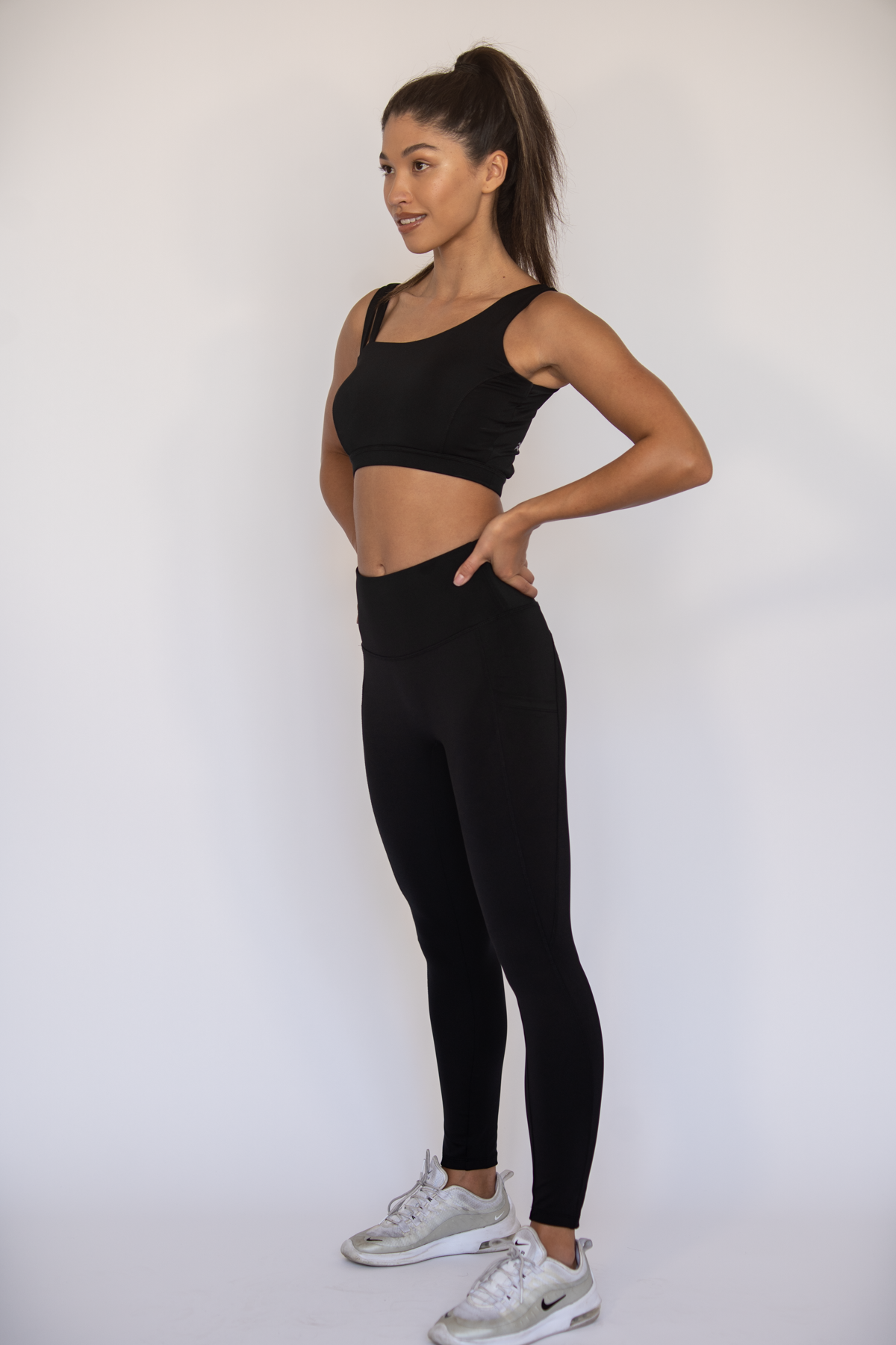 Izzy high impact Leggings Black XS S M L XL