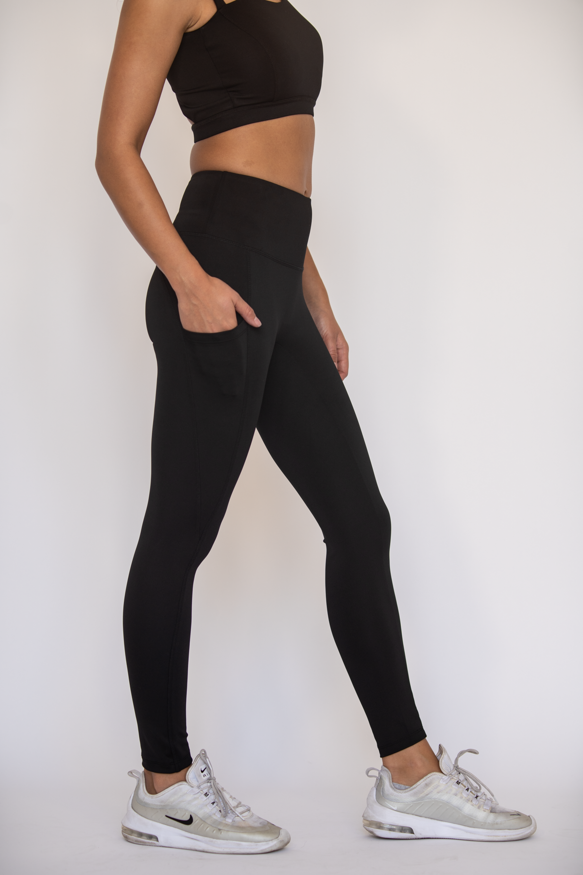 Izzy high impact Leggings Black XS S M L XL