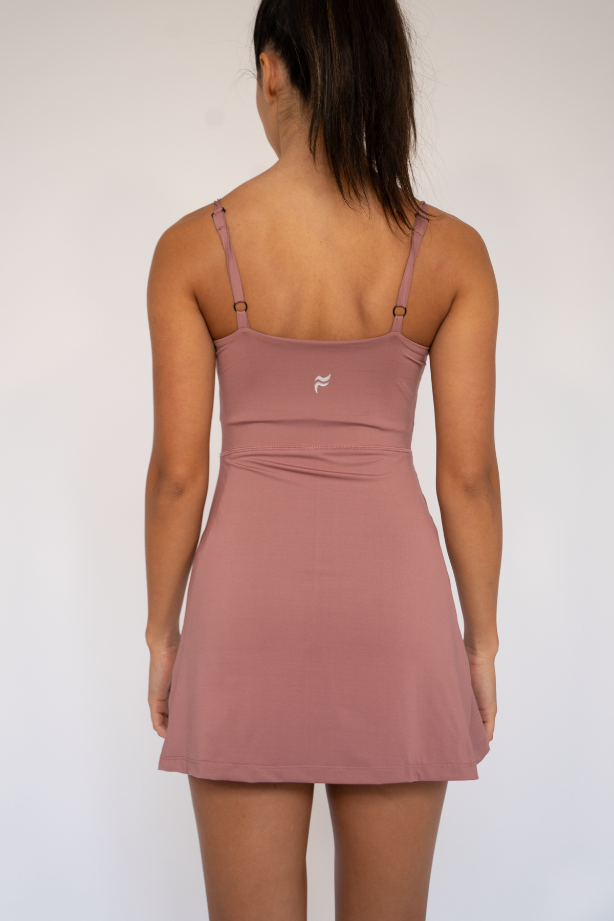 Jade Strappy Dress Dusty rose XS S M L XL