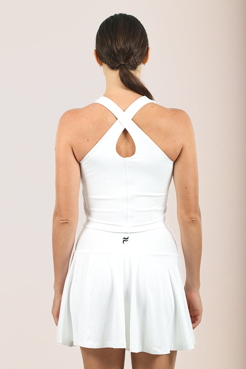 Eryn Flare Skorts White XS S M L XL