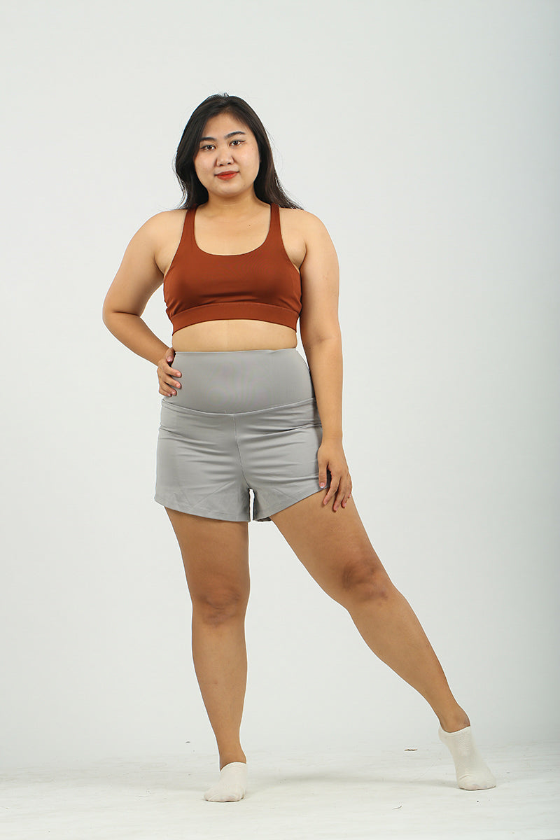 Yarra Racerback Sports Bra  Tan brown XS S M L XL
