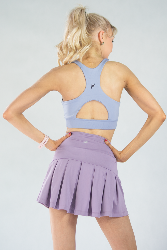 Yarra Racerback Sports Bra  light blue XS S M L XL